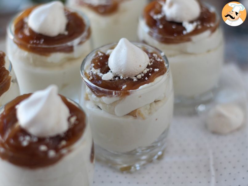 Copinho de creme de castanha e mascarpone