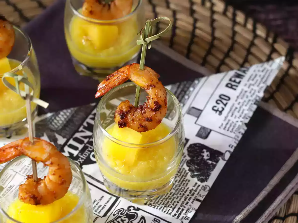Copinhos de camarão e manga, o aperitivo refrescante - foto 4