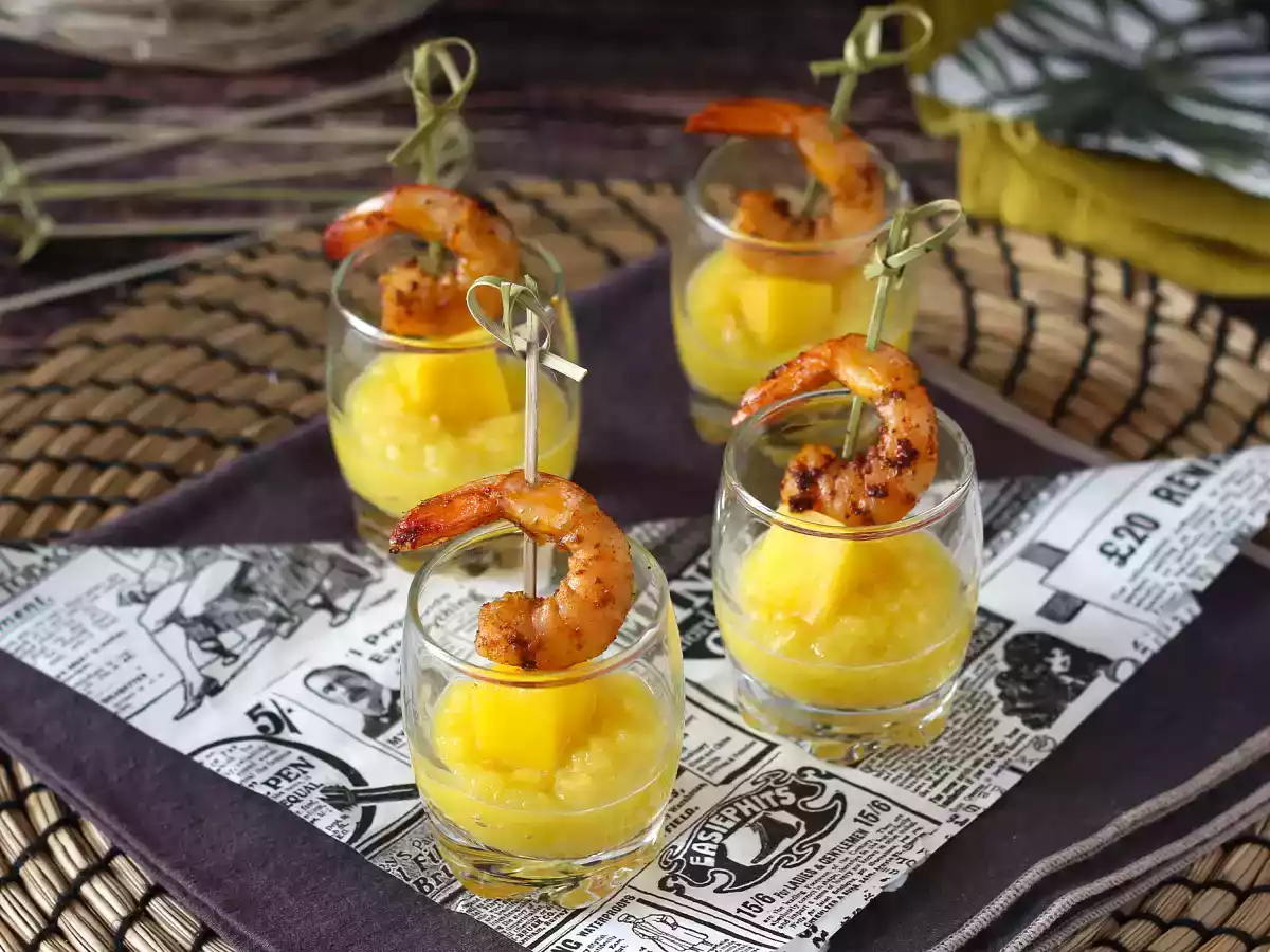 Copinhos de camarão e manga, o aperitivo refrescante - foto 5