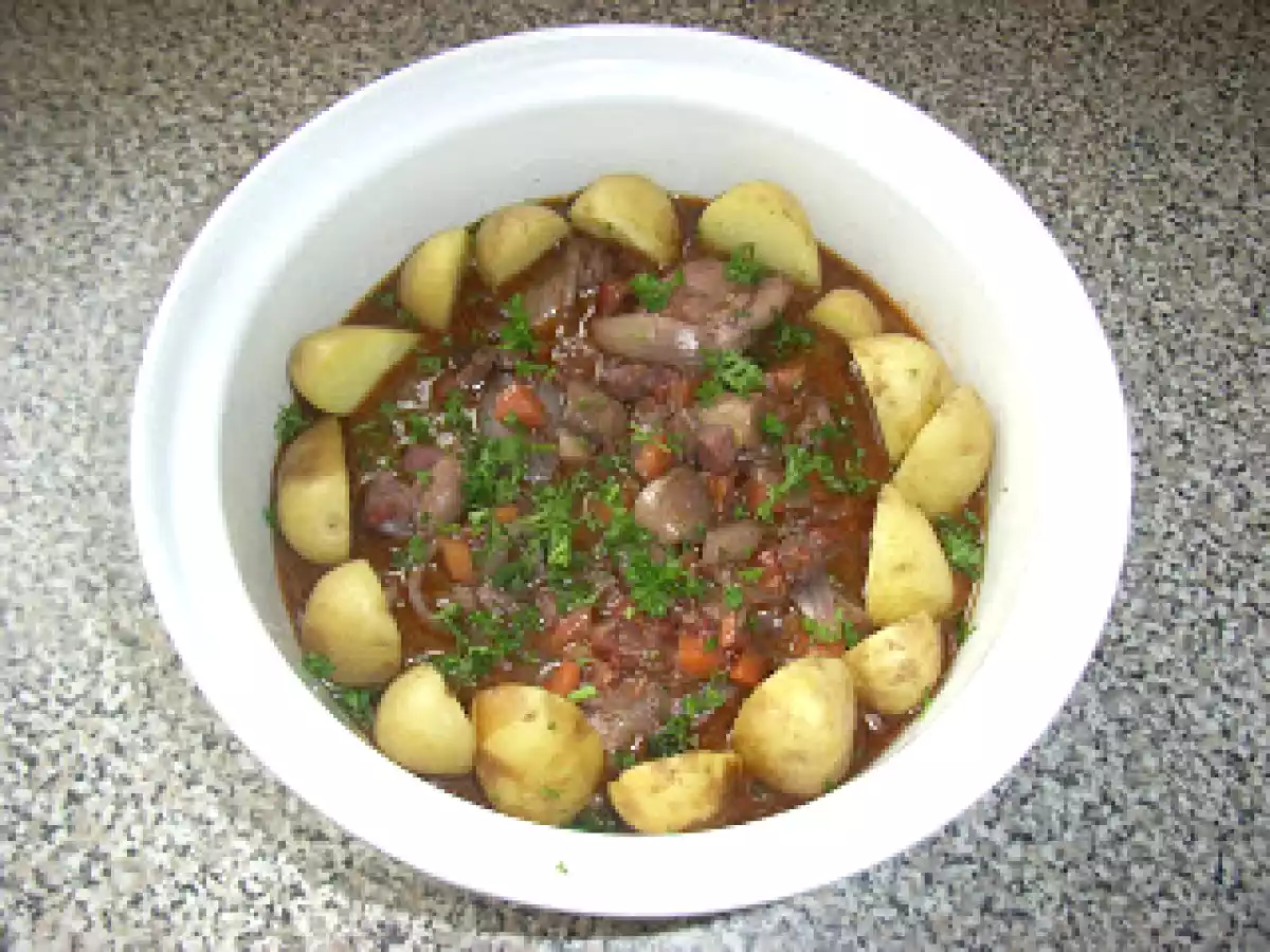 Coq au vin como Julia child - foto 3