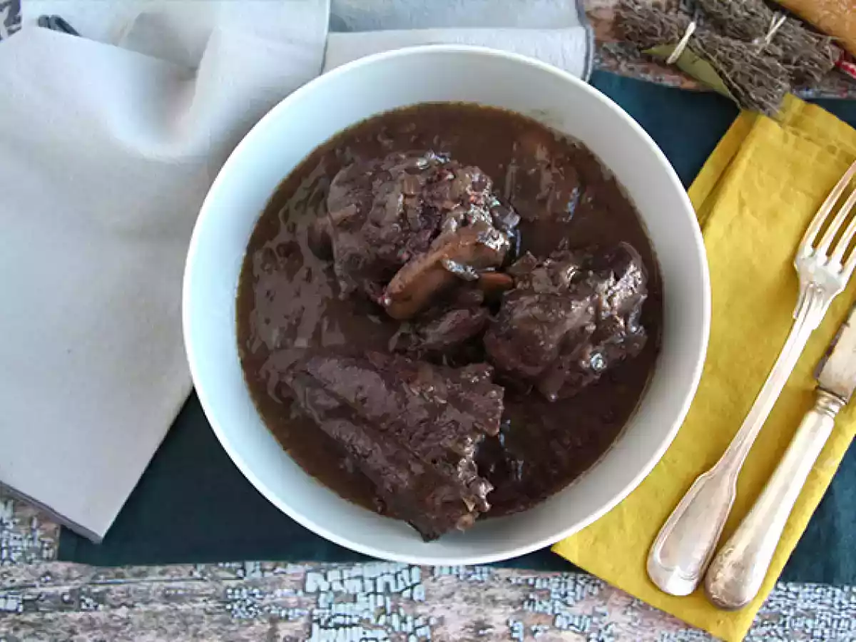 Coq au vin (Galo ao vinho) - foto 3