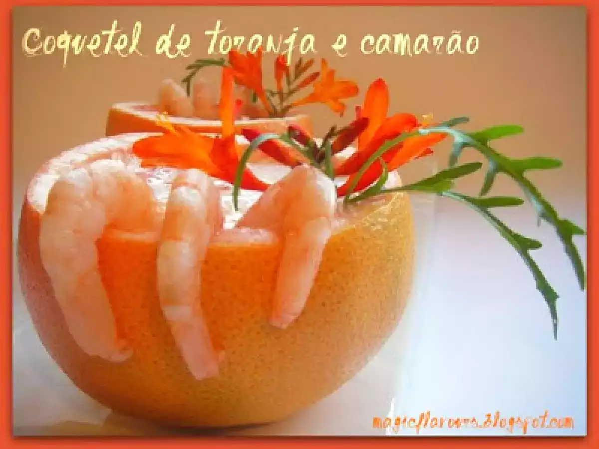 Coquetel de toranja e camarão - foto 2