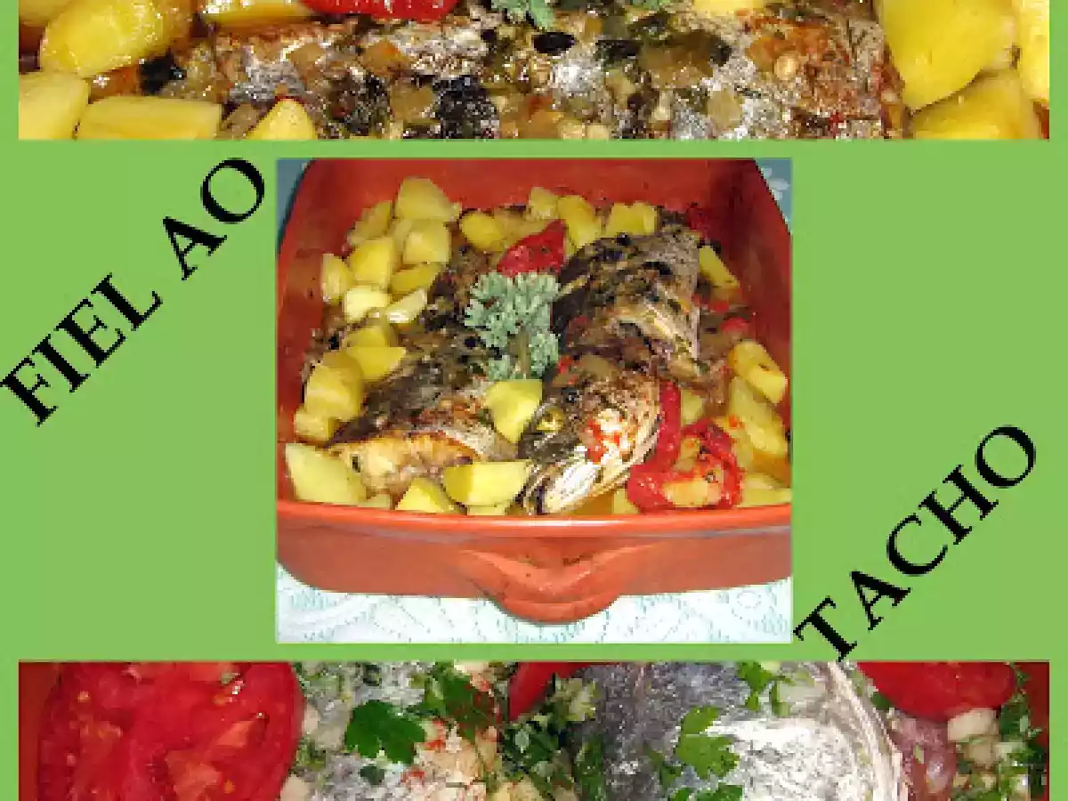 CORVINA ASSADA NO FORNO