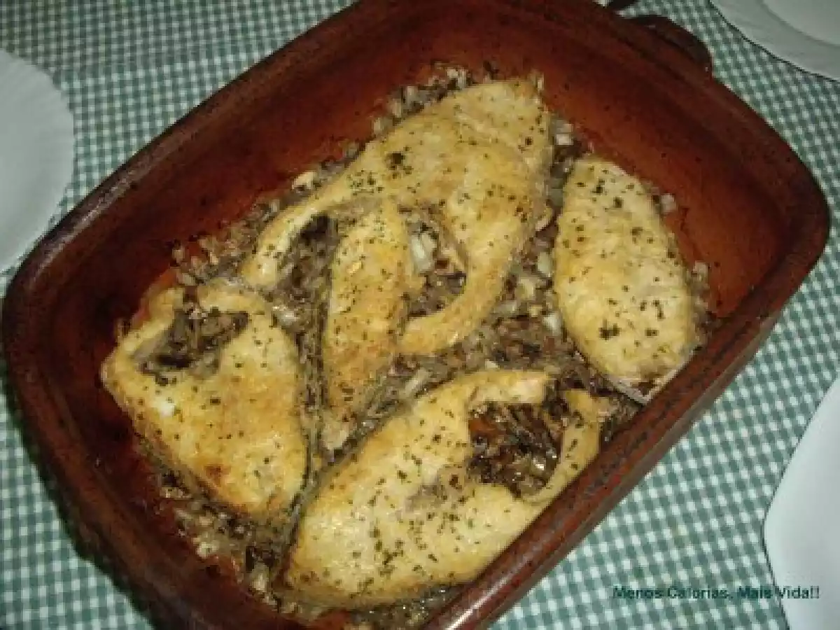 Corvina no Forno com Cogumelos - foto 2