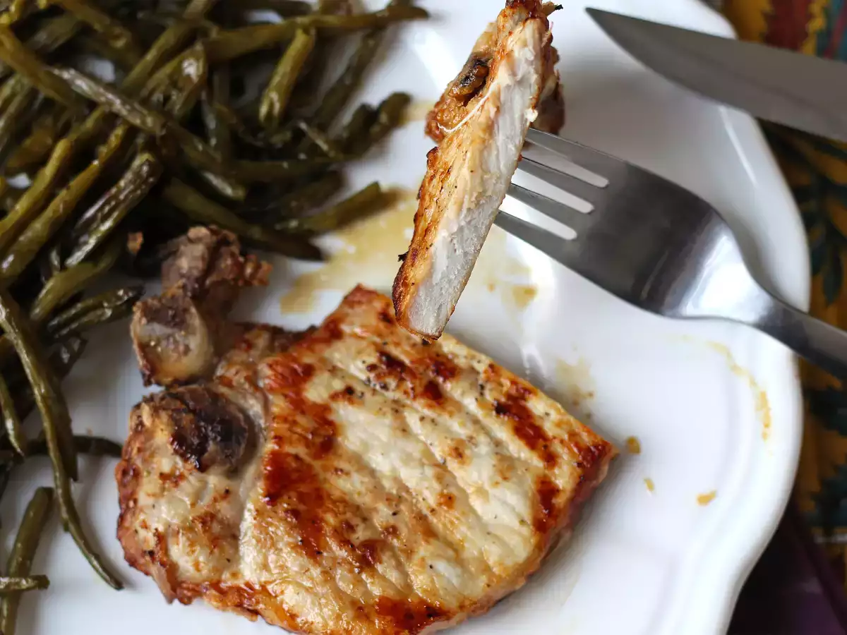 Costeleta de porco (Bisteca) na Air Fryer: Receita fácil, dourada e suculenta - foto 4