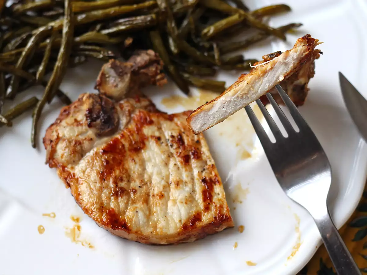 Costeleta de porco (Bisteca) na Air Fryer: Receita fácil, dourada e suculenta - foto 6