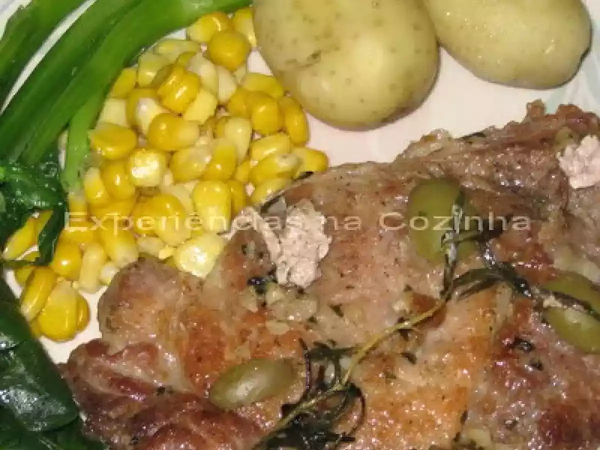 Costeletas de Porco com Azeitonas - foto 2