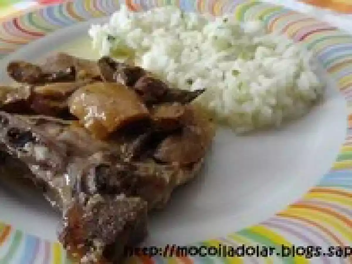 Costeletas no Forno com Cogumelos - foto 2