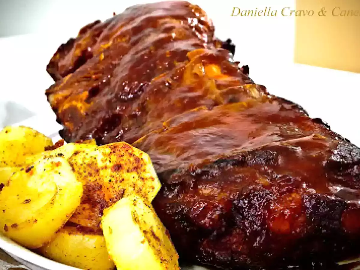 Costelinha ao Molho Barbecue