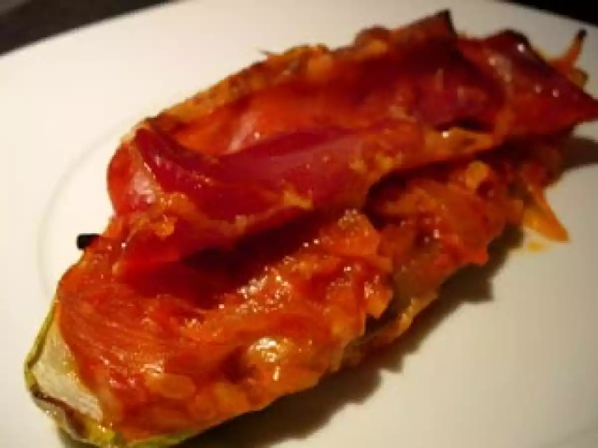Courgette recheada