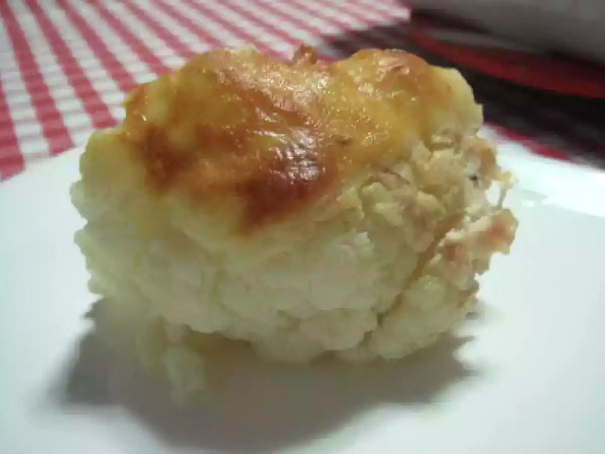 Couve Flor gratinada