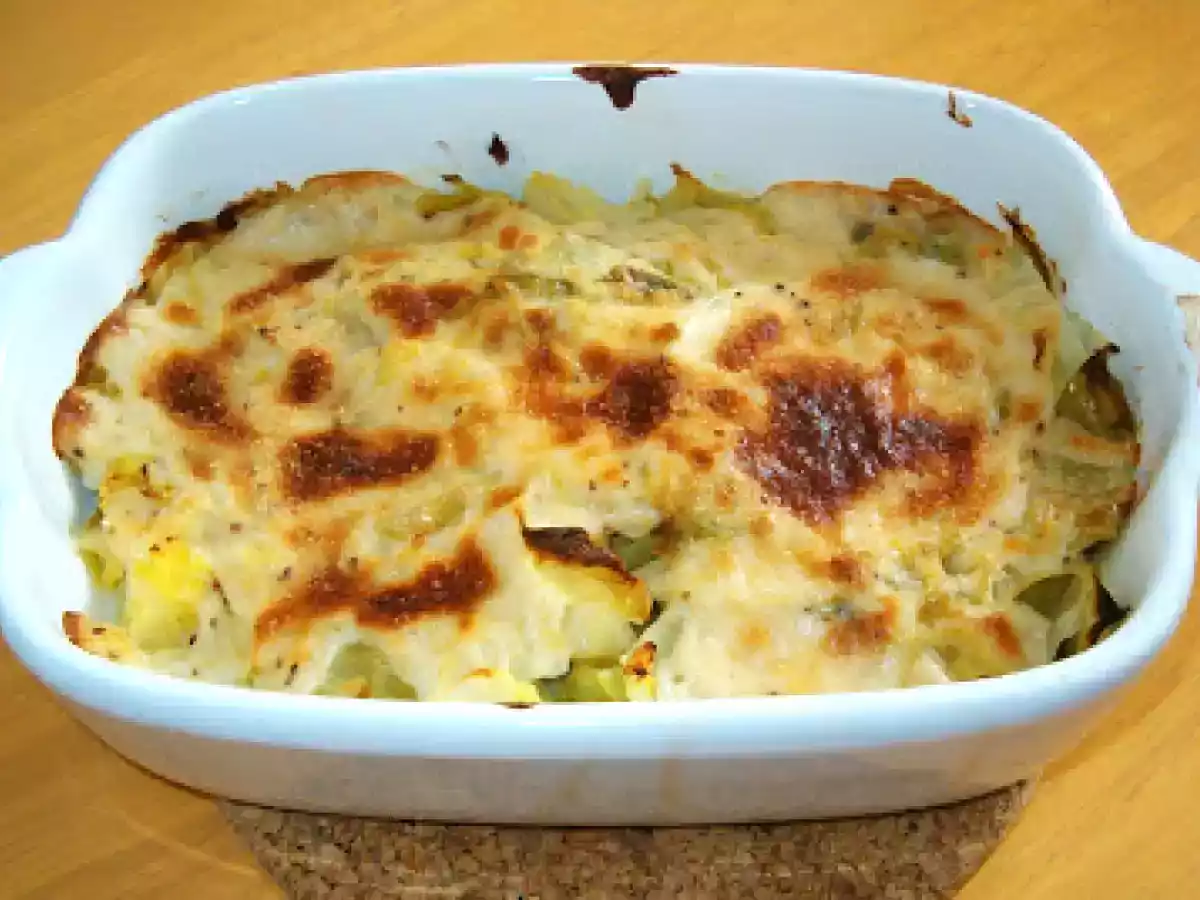 Couve gratinada