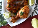 Coxa de frango marinada com molho mexicano, foto 1