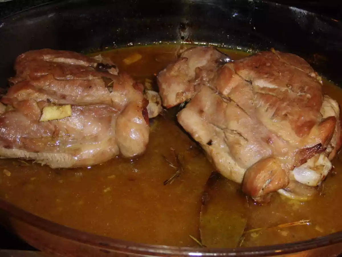 Coxa de perú com mostarda e mel - foto 2