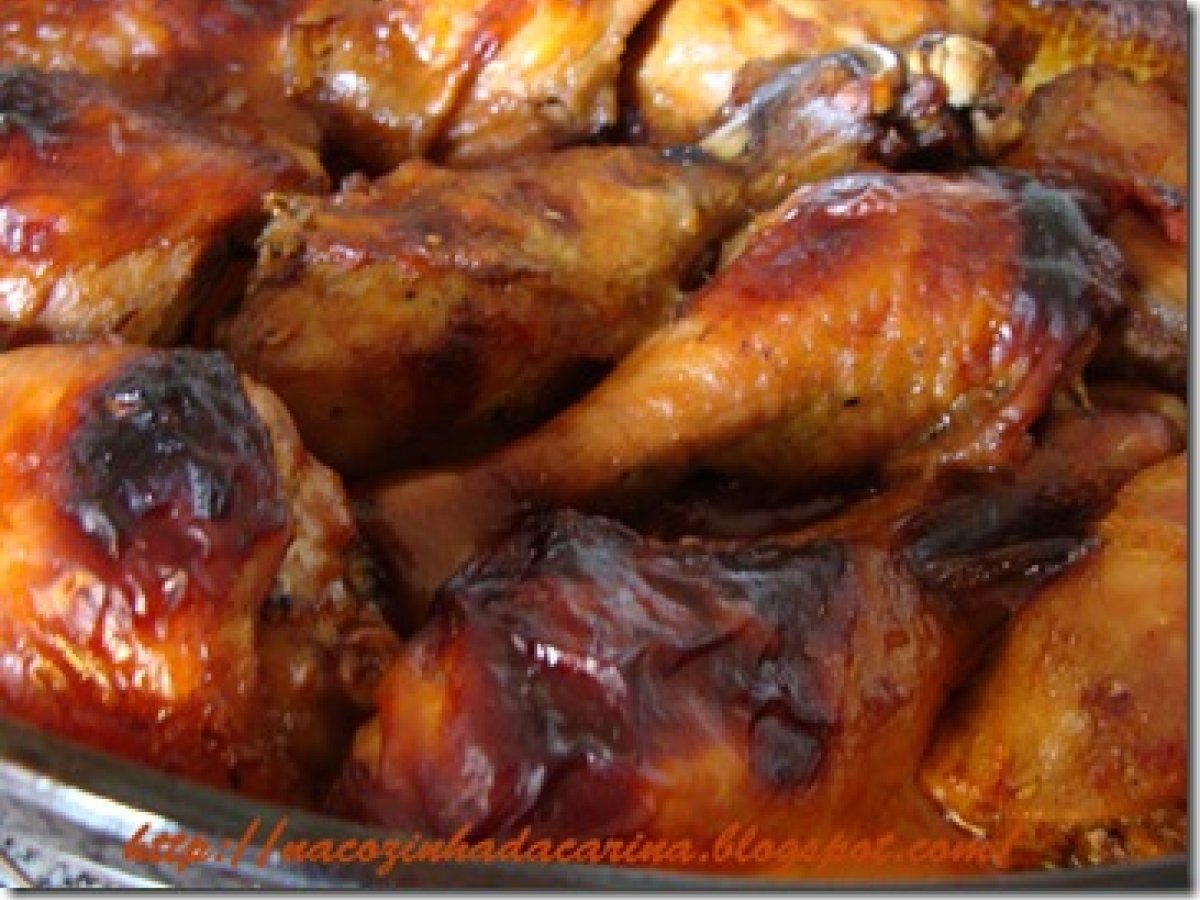 Coxa e Sobrecoxa ao Barbecue
