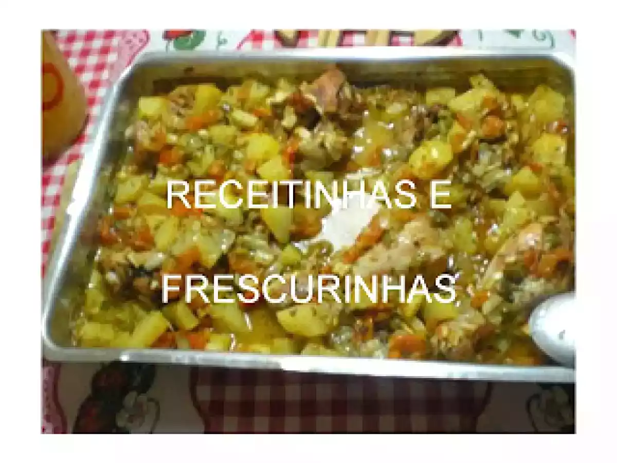 Coxas e sobrecoxas ao vinagrete