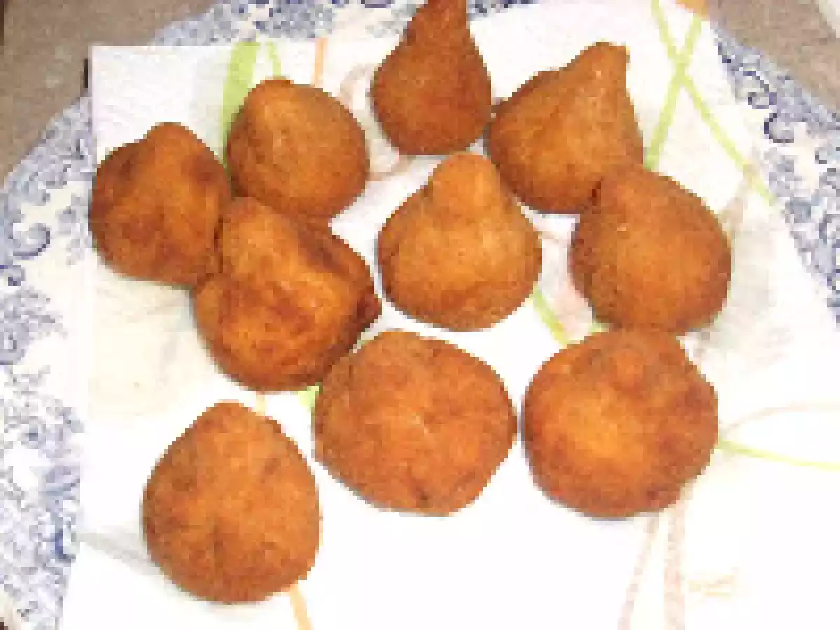 Coxinhas de frango á minha moda