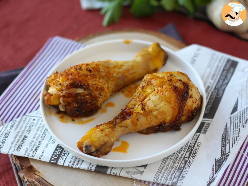 Coxinhas de frango marinadas no forno - super rápidas de fazer!