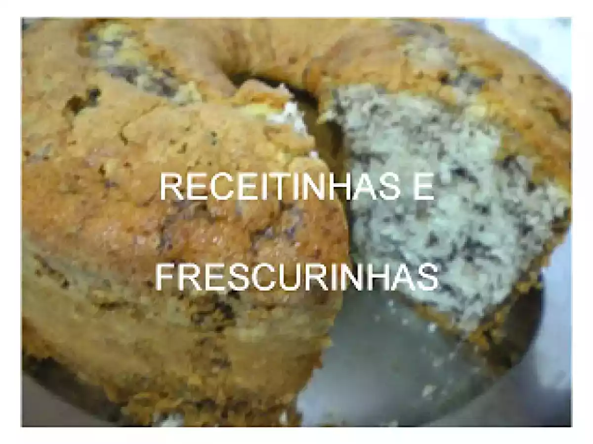 Cozinhando com a Ofélia - Bolo Formigueiro