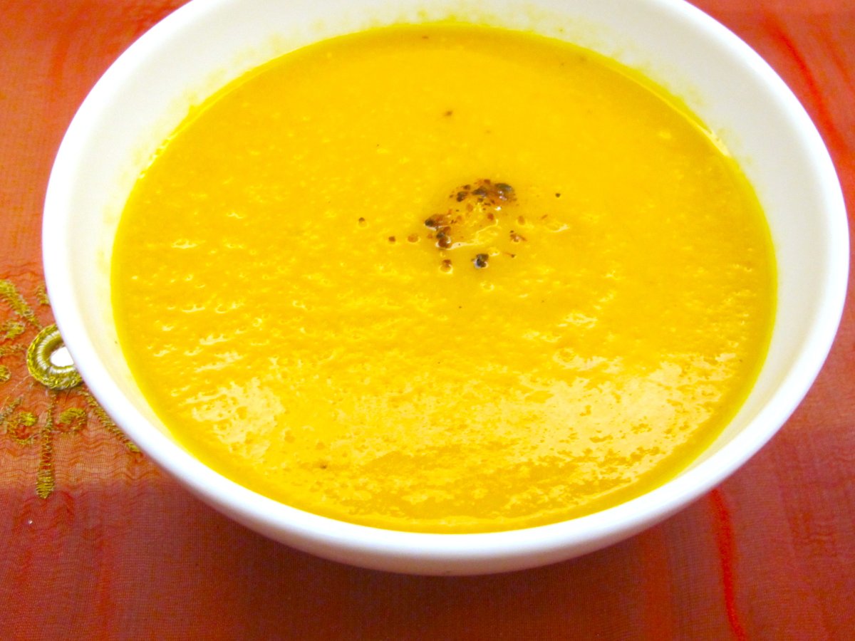 Crem de grão com ras-el-hanout