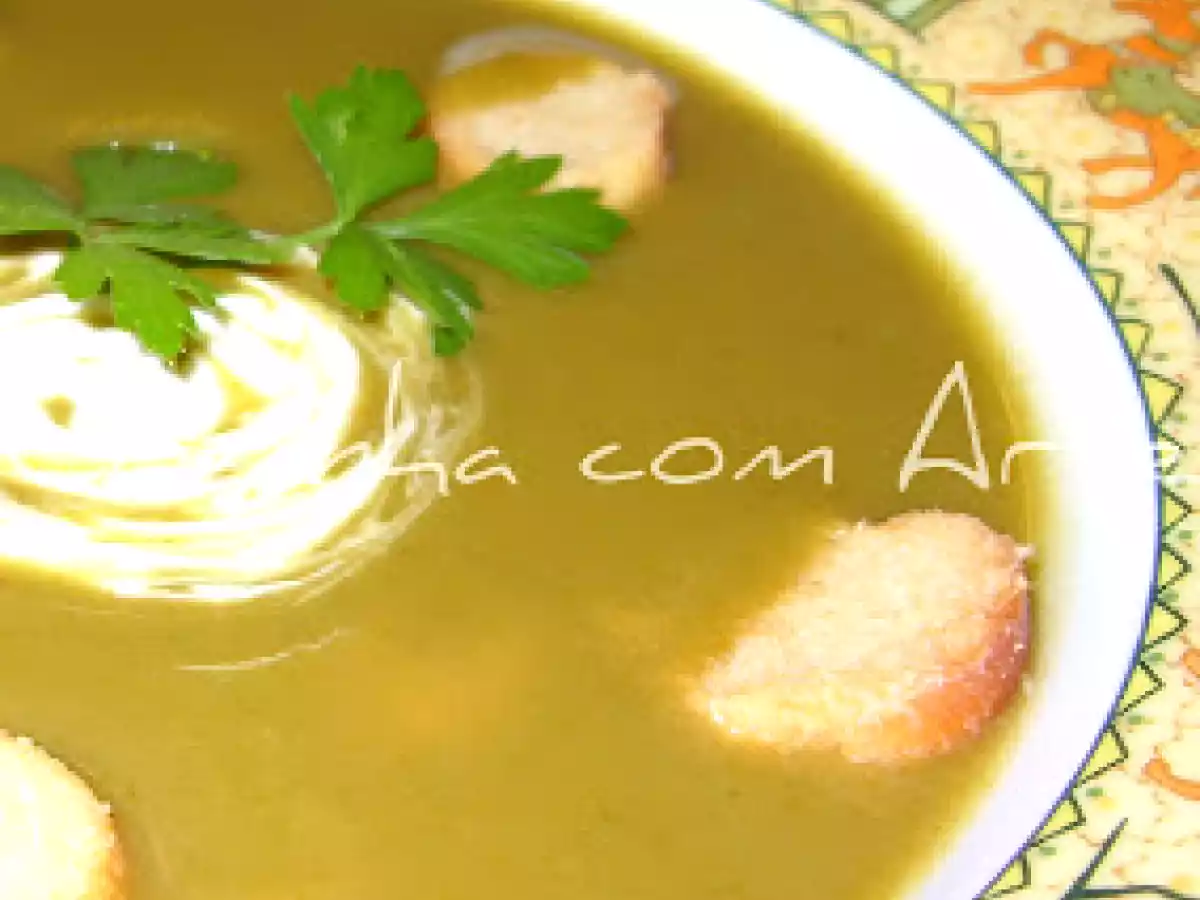 Creme aveludado de espinafres