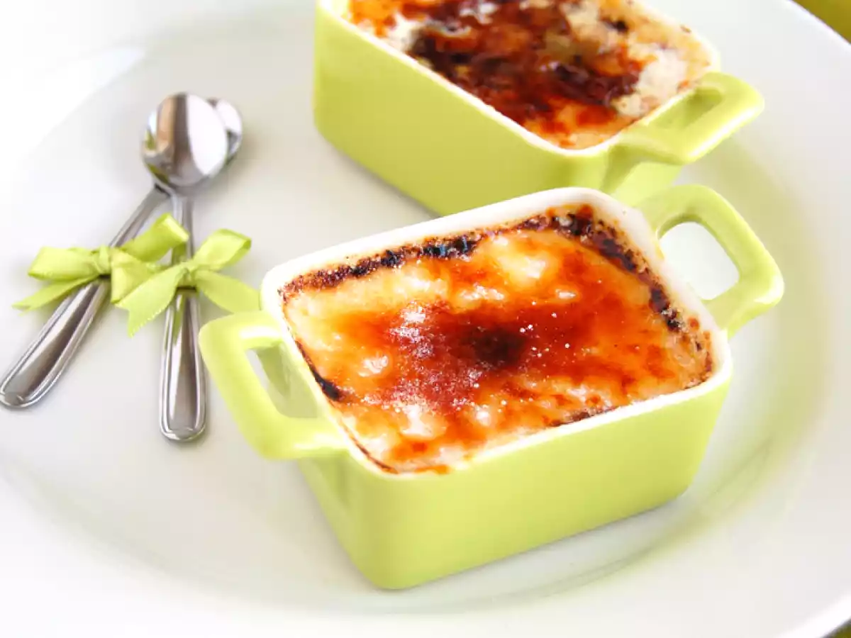 Crème brûlée de laranja