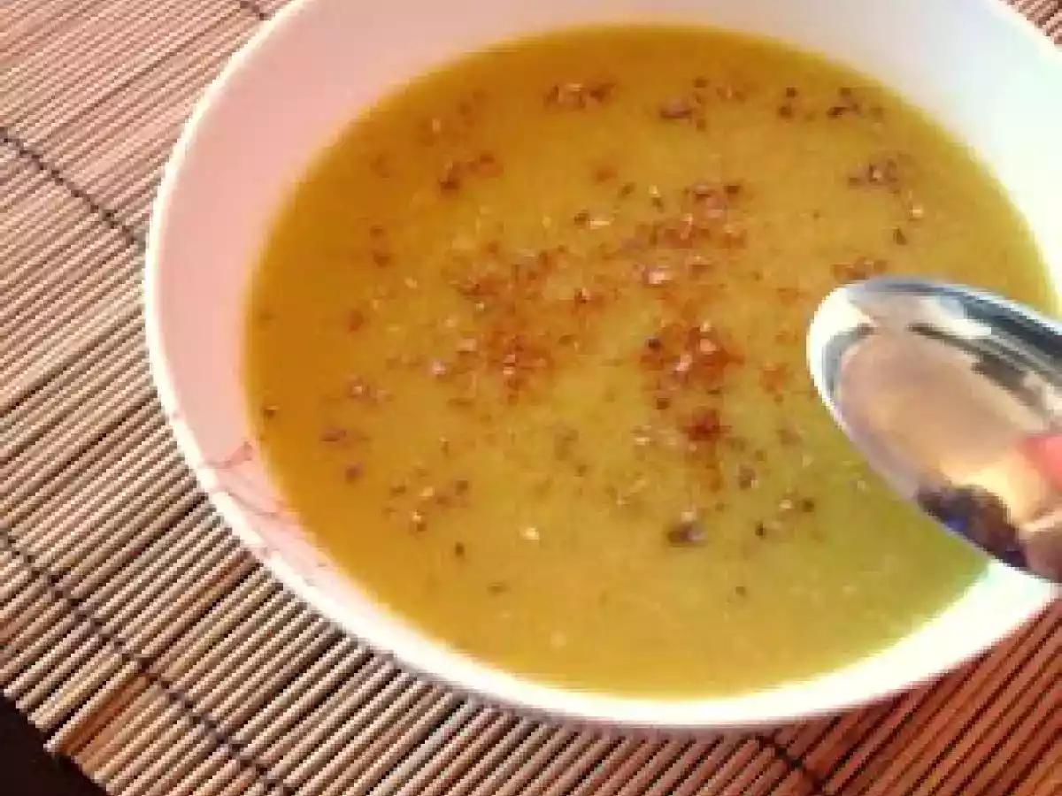 Creme de Abóbora com Rúcula