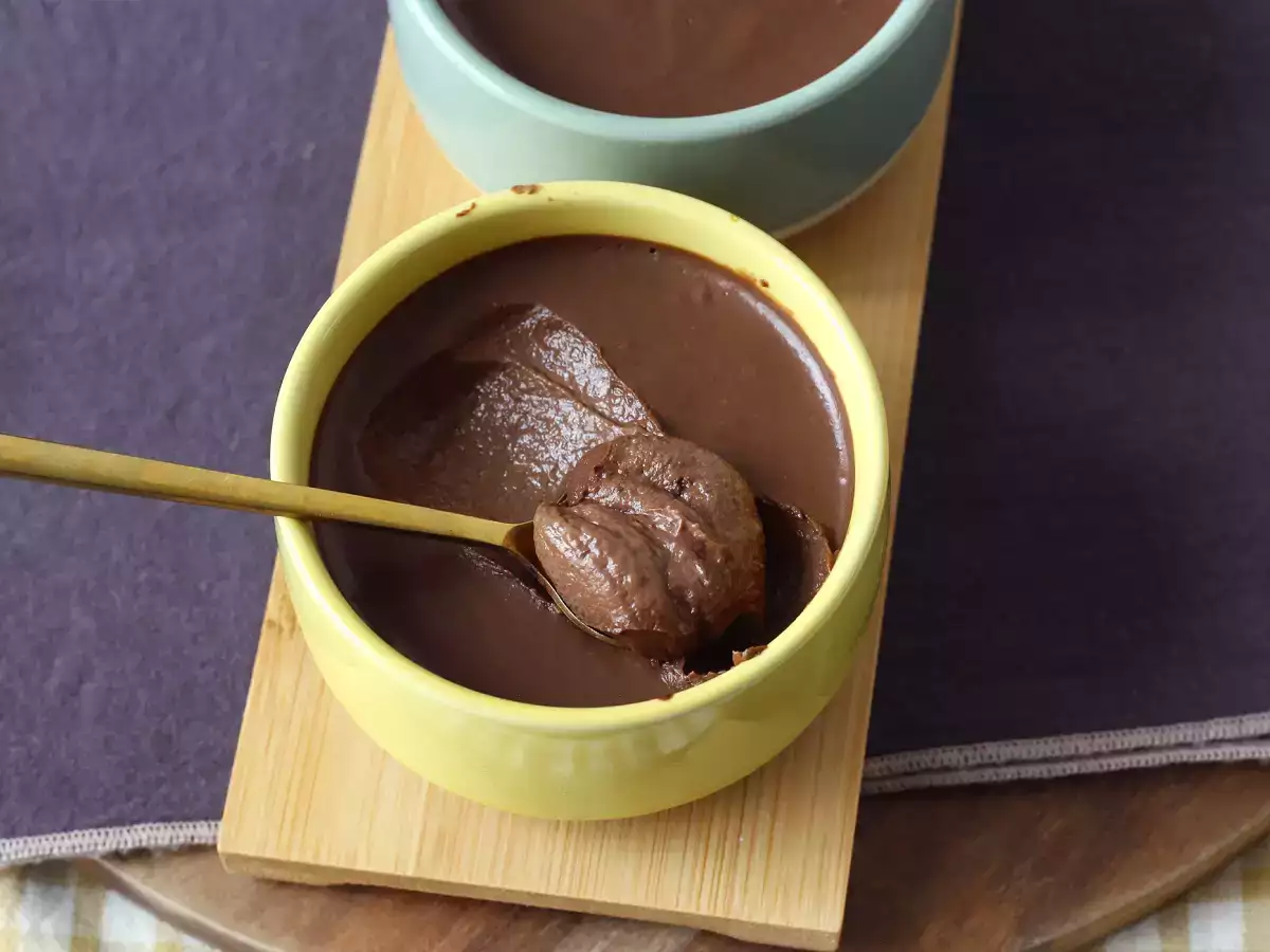 Creme de banana com chocolate e apenas 3 ingredientes! - foto 5