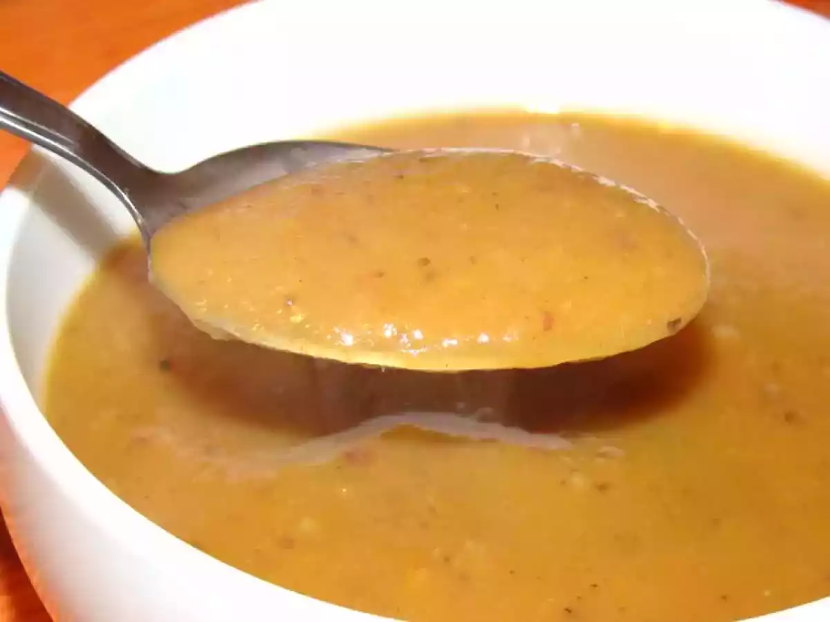 Creme de Batata Doce, Cenoura e Gengibre