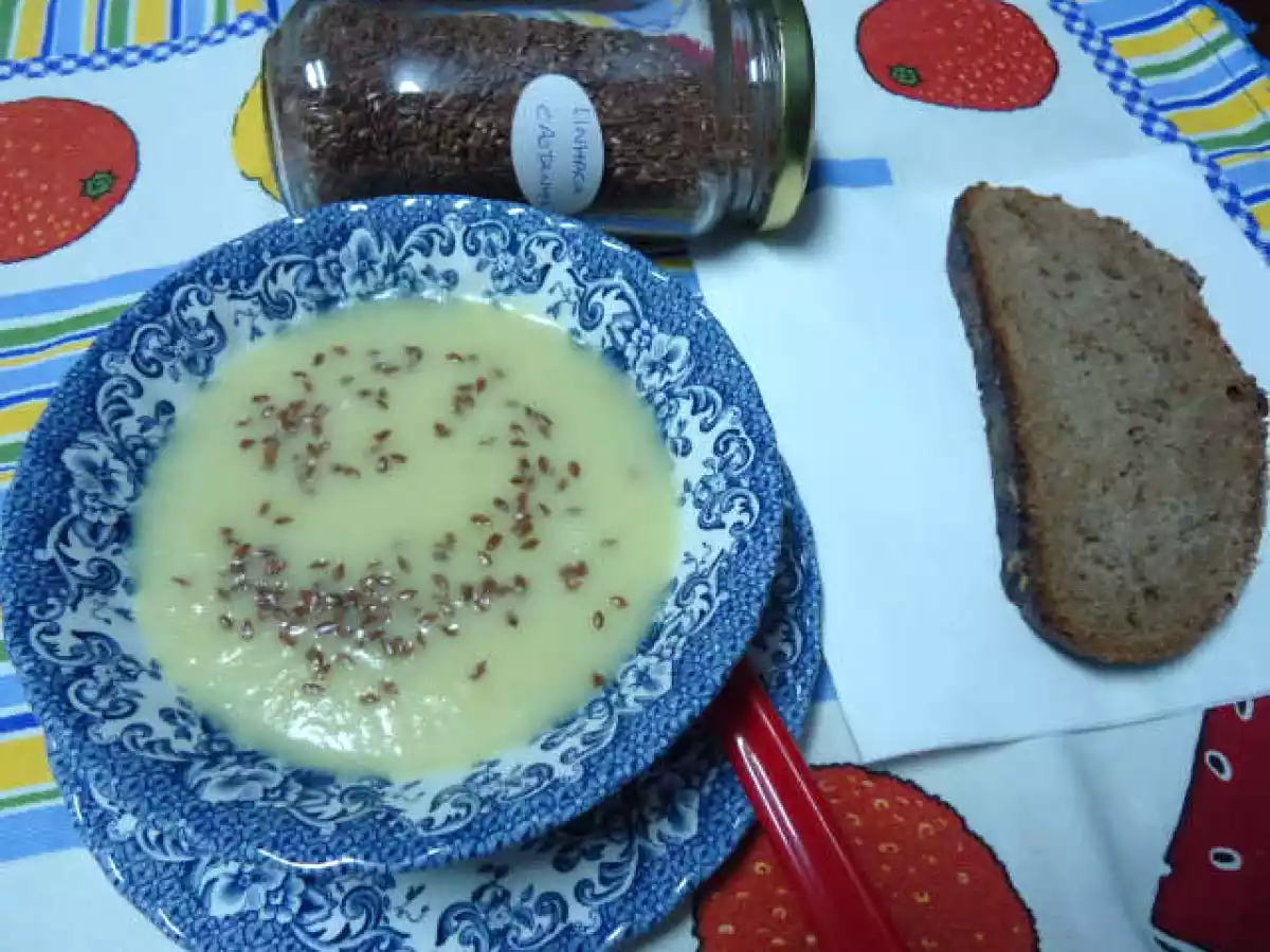Creme de beringela com sementes de linhaça - foto 2