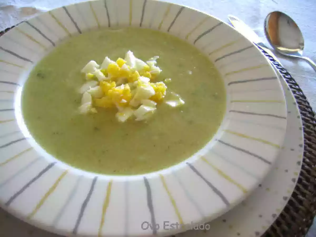 Creme de Brócolos e Alho-Francês