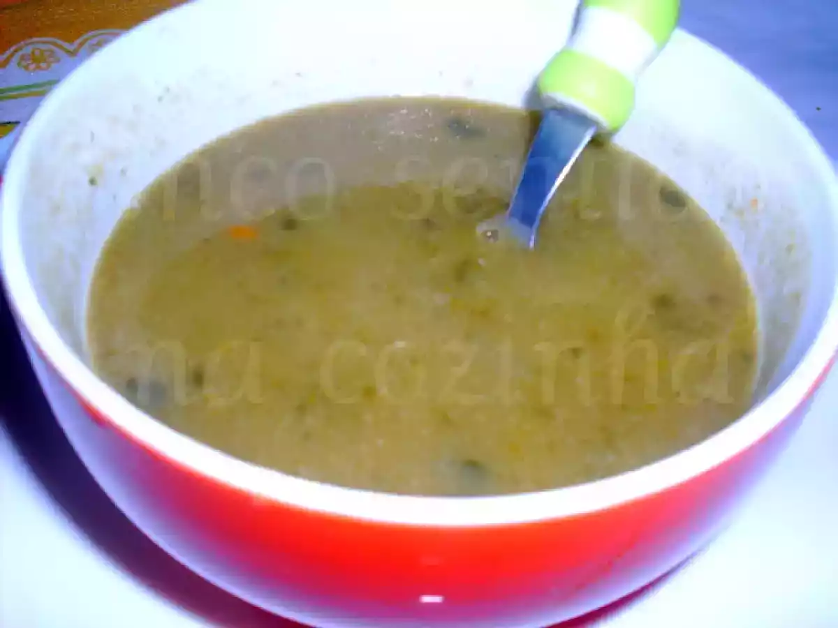 Creme de bróculos, espinafres e agrião - foto 2