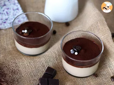 Creme de café com cobertura de chocolate e café, foto 3
