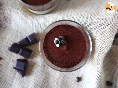 Creme de café com cobertura de chocolate e café, foto 4