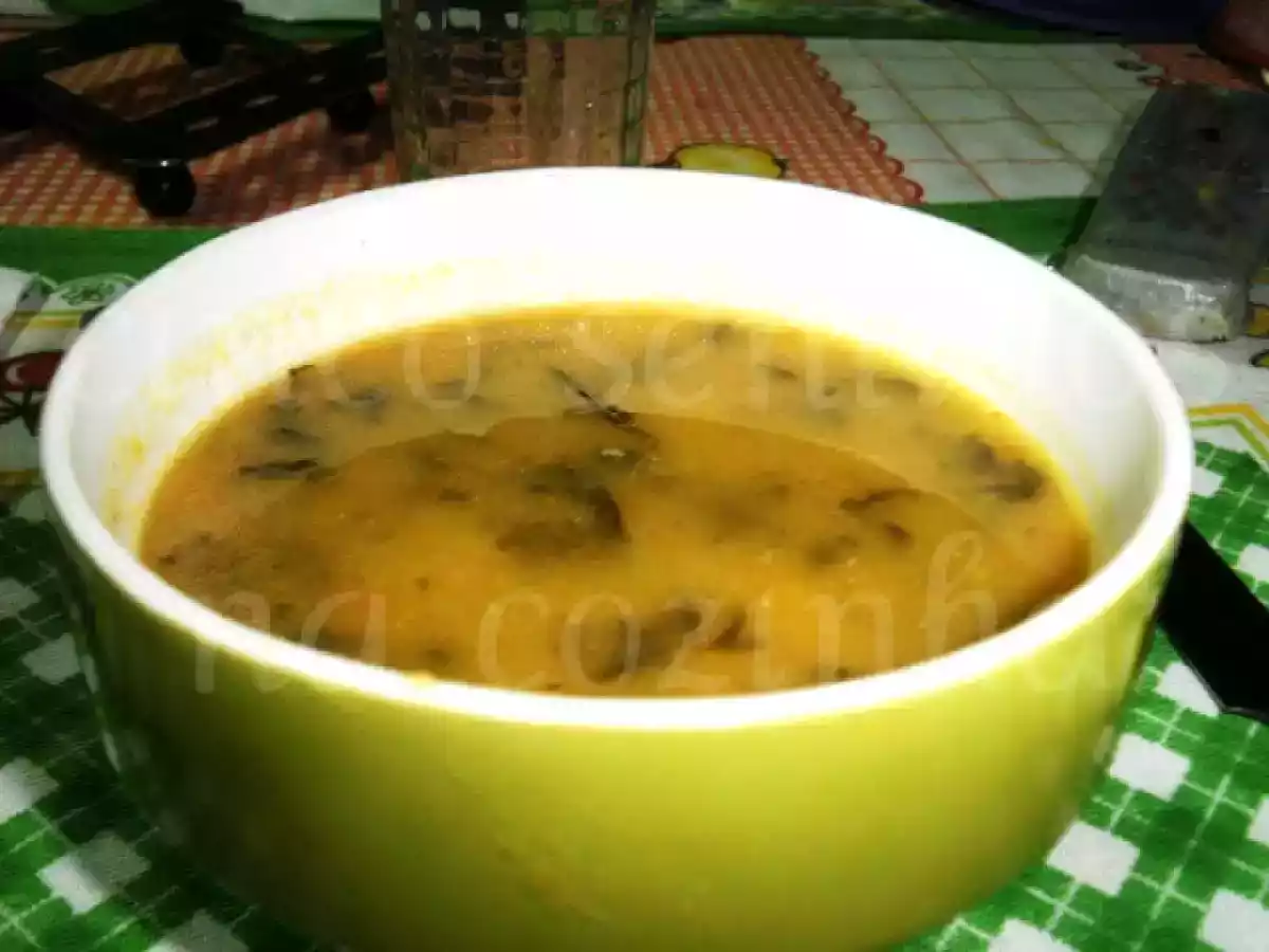 Creme de cenoura com espinafres e feijão manteiga - foto 3