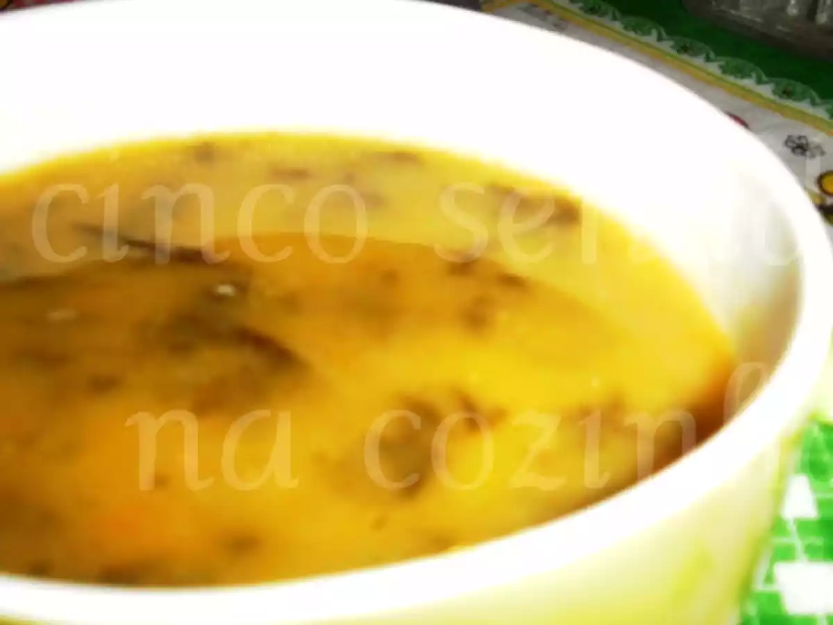 Creme de cenoura com espinafres e feijão manteiga - foto 4