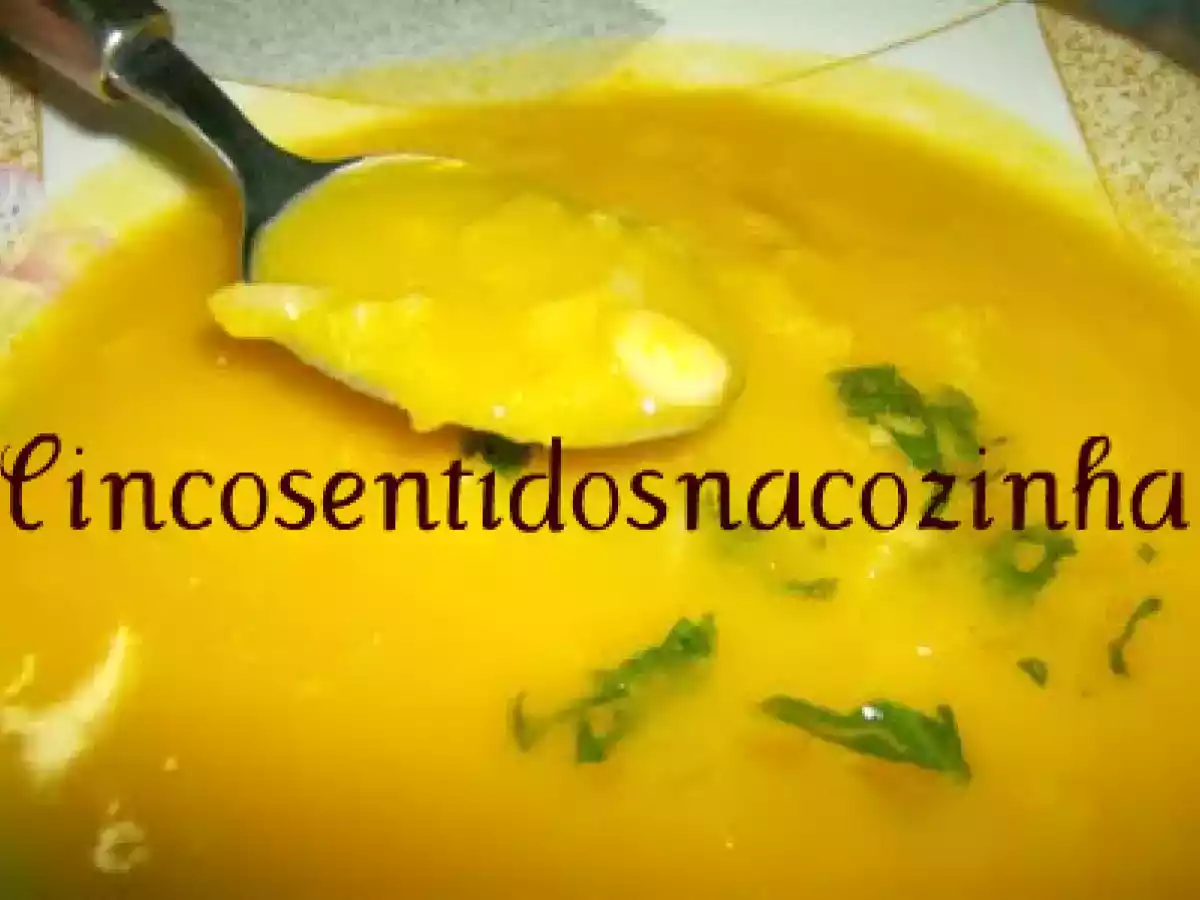 Creme de cenoura com feijão branco - foto 3