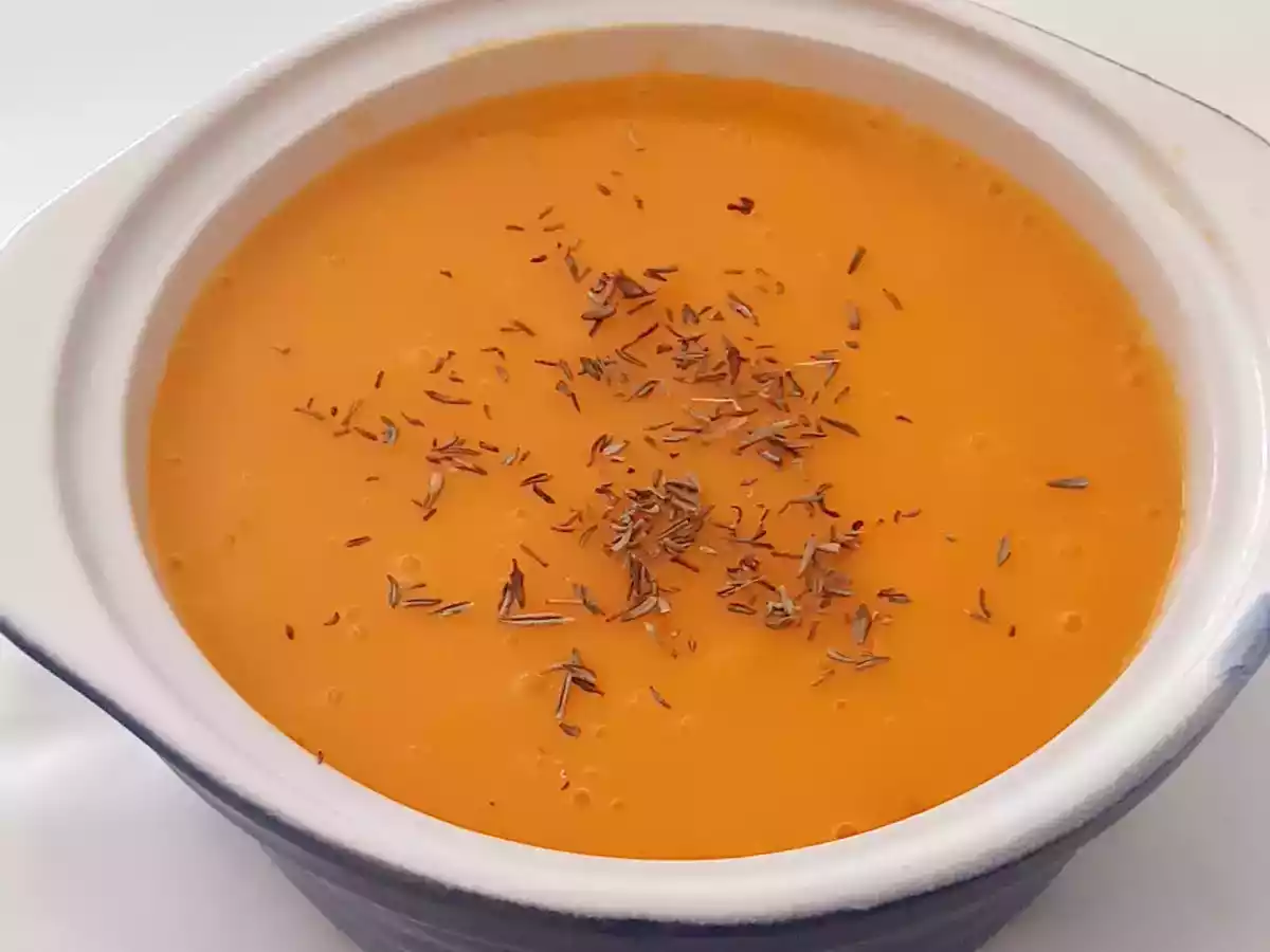 Creme de Cenoura Simples