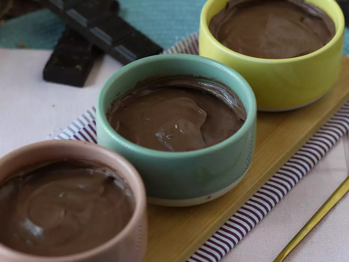 Creme de chocolate com tofu – apenas 2 ingredientes - foto 3