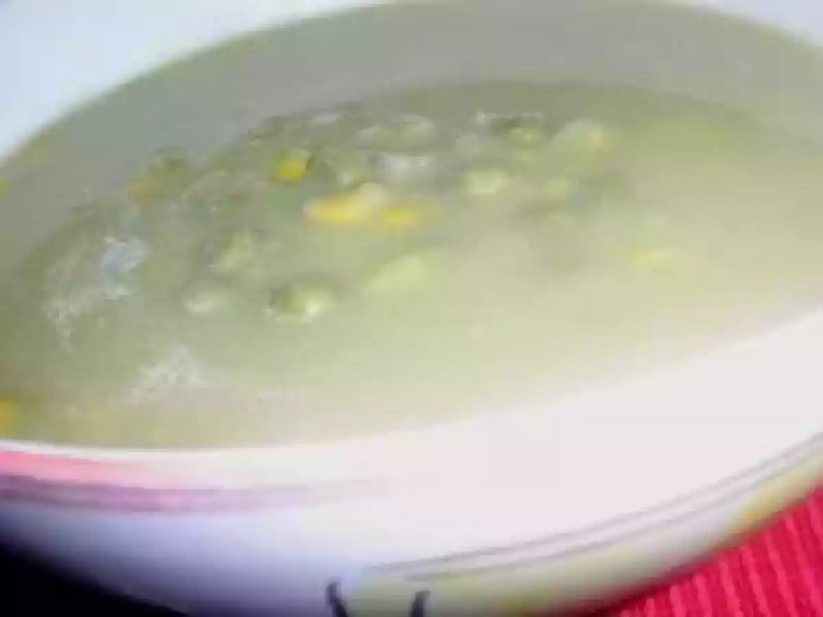 Creme de ervilhas e milho - foto 2