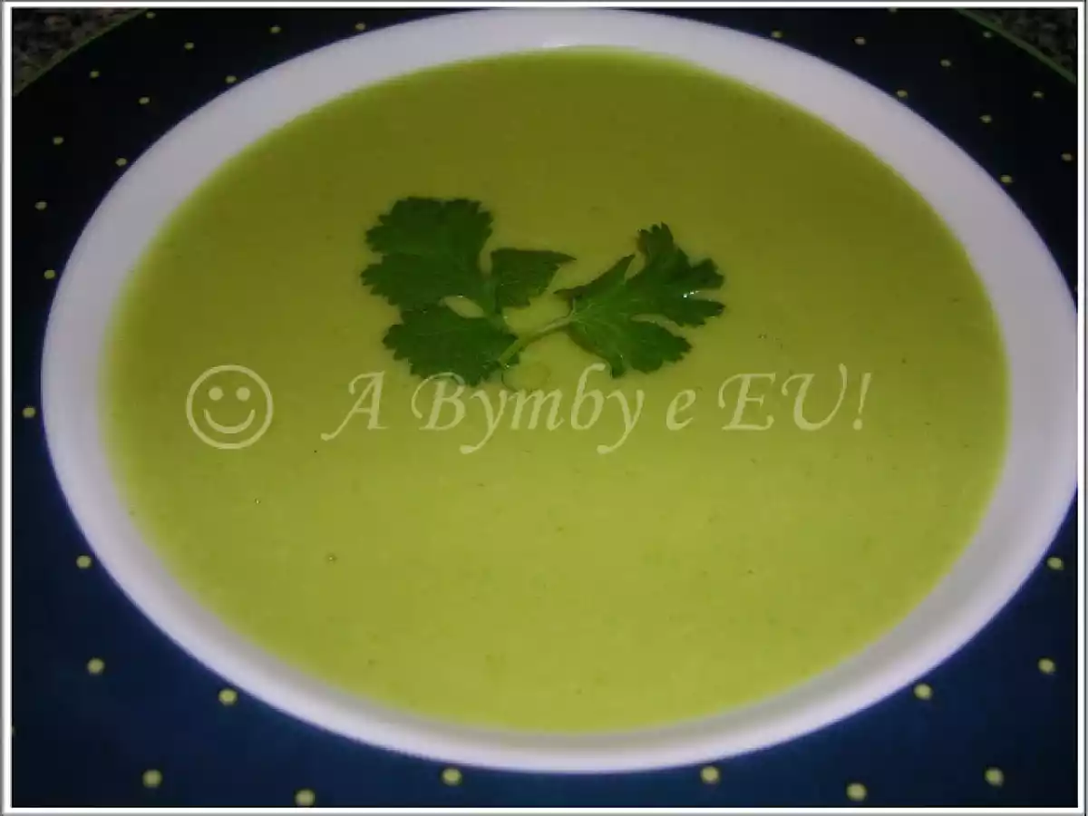 Creme de Favas com Coentros