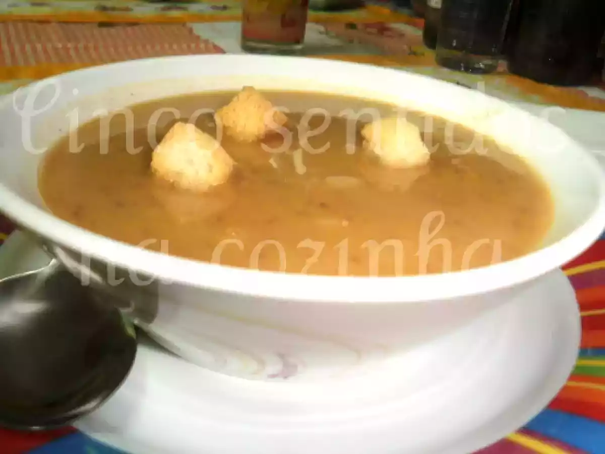 Creme de feijão encarnado