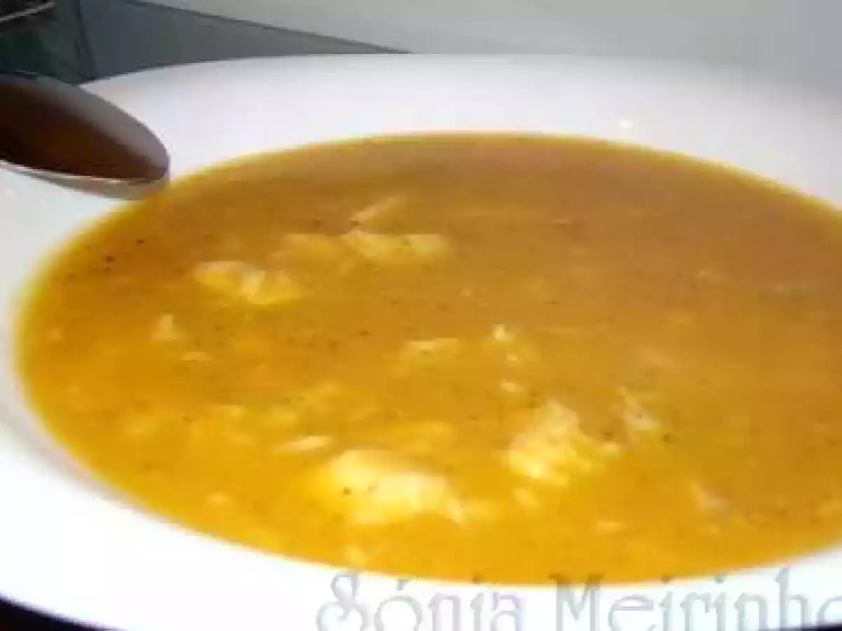Creme de Legumes com Perca