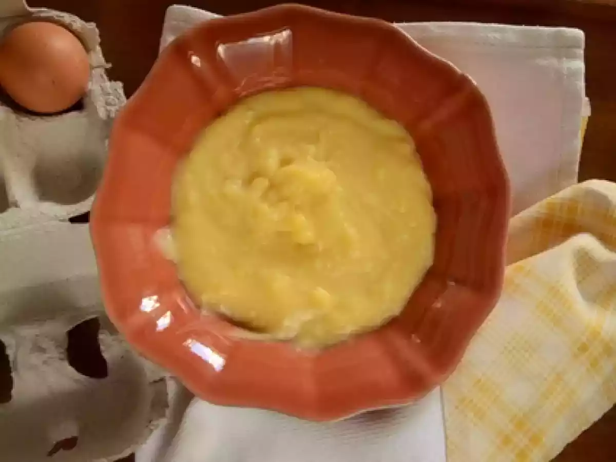 Creme de pasteleiro com manteiga