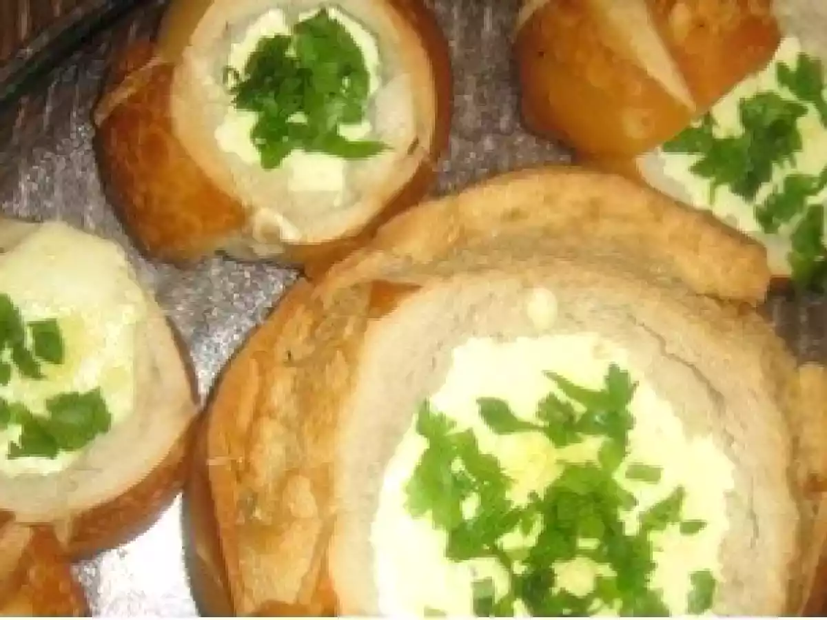 Creme de Queijo no Pão Italiano