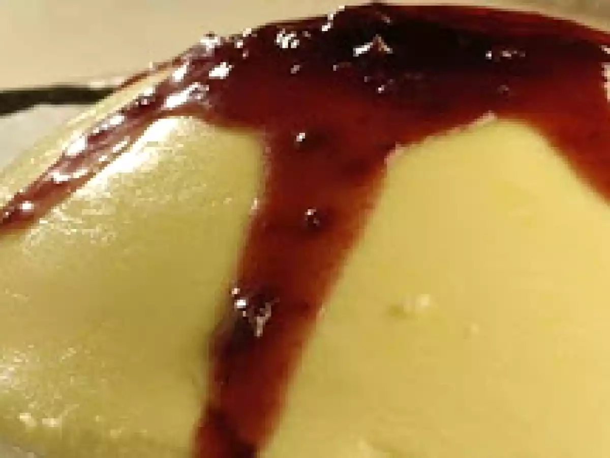 Creme gelado de baunilha