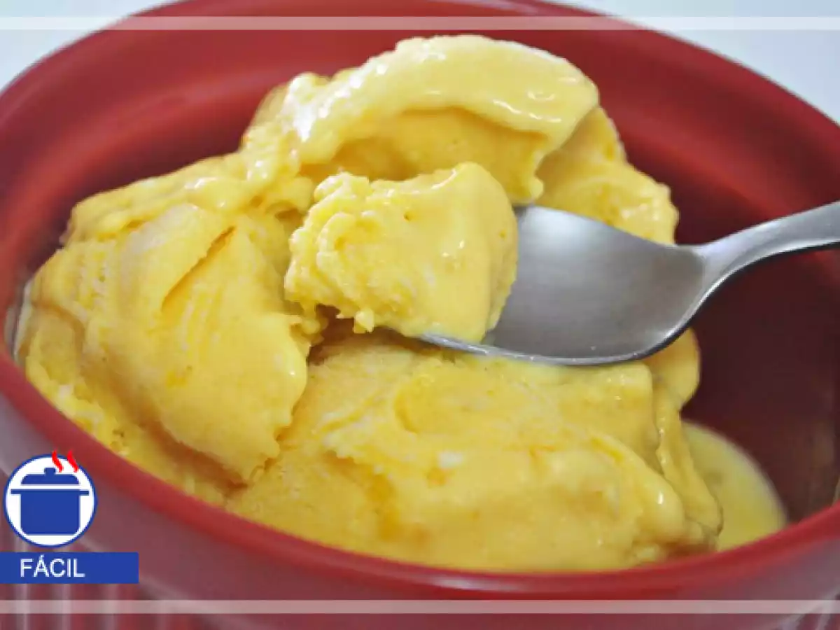 CREME GELADO DE MANGA