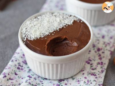 Creme mousse de chocolate, feito com 2 ingredientes!