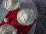 Creme Raffaello servido em bola de Natal, foto 3