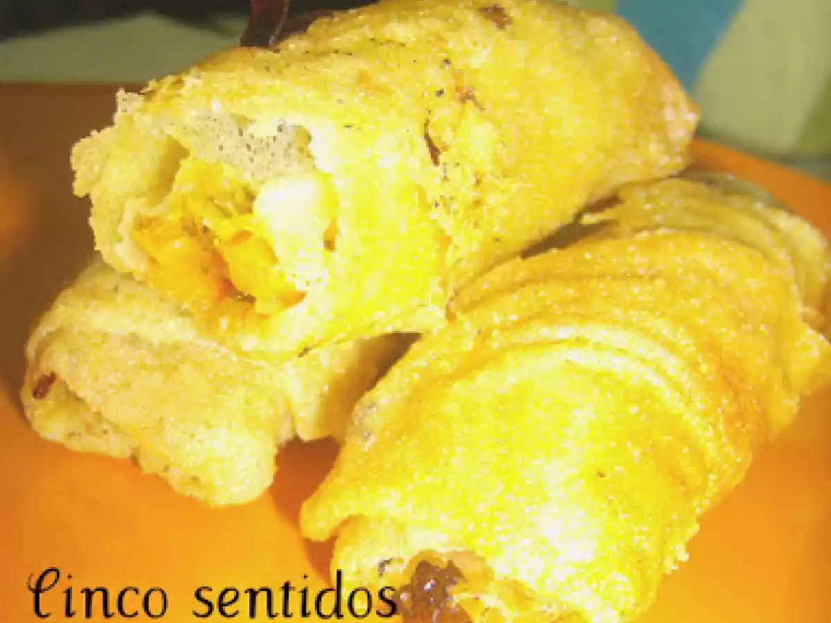 Crepes chineses de legumes